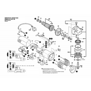 Bosch GWS 8-125 CE (0601378708-OEU)